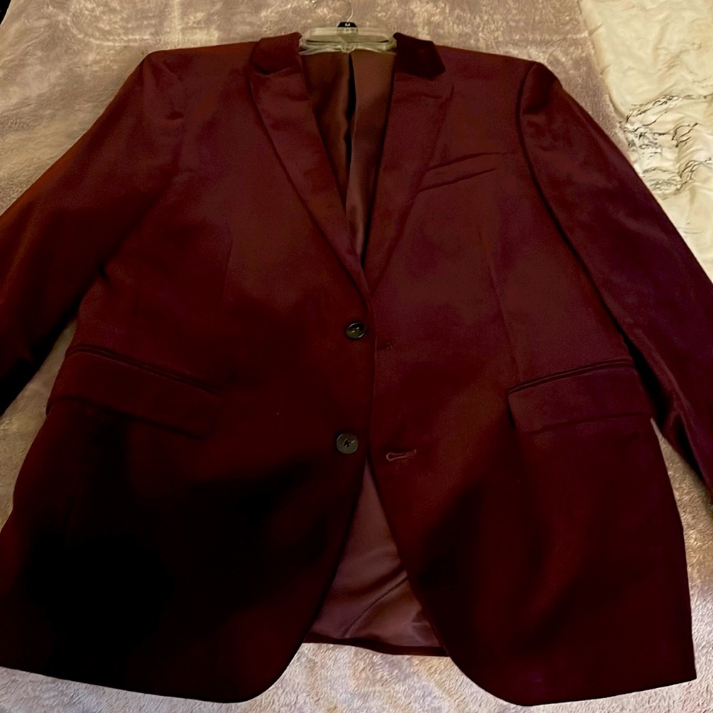 Velvet Red Sports Coat
